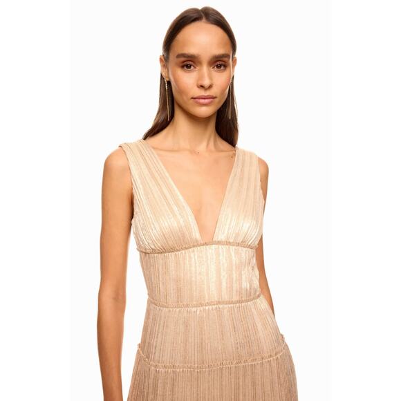 SIMKHAI Vallen Gown in Champagne - Picture 3 of 16